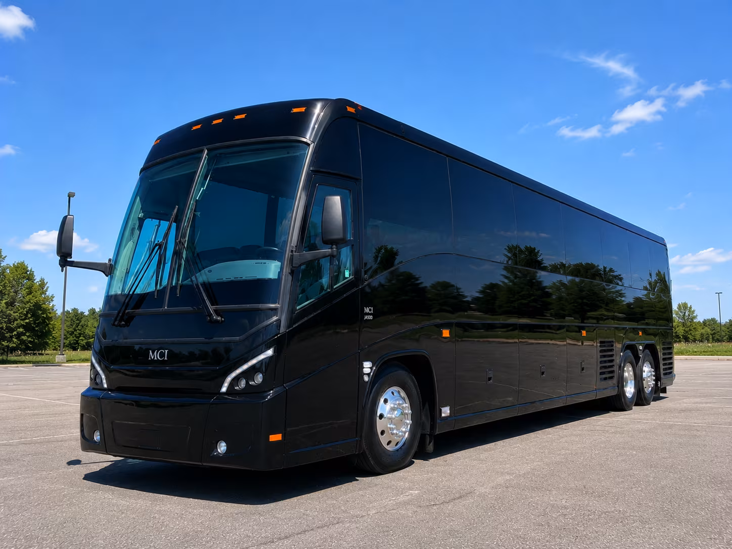 charter buses for bedford high school prom groups
