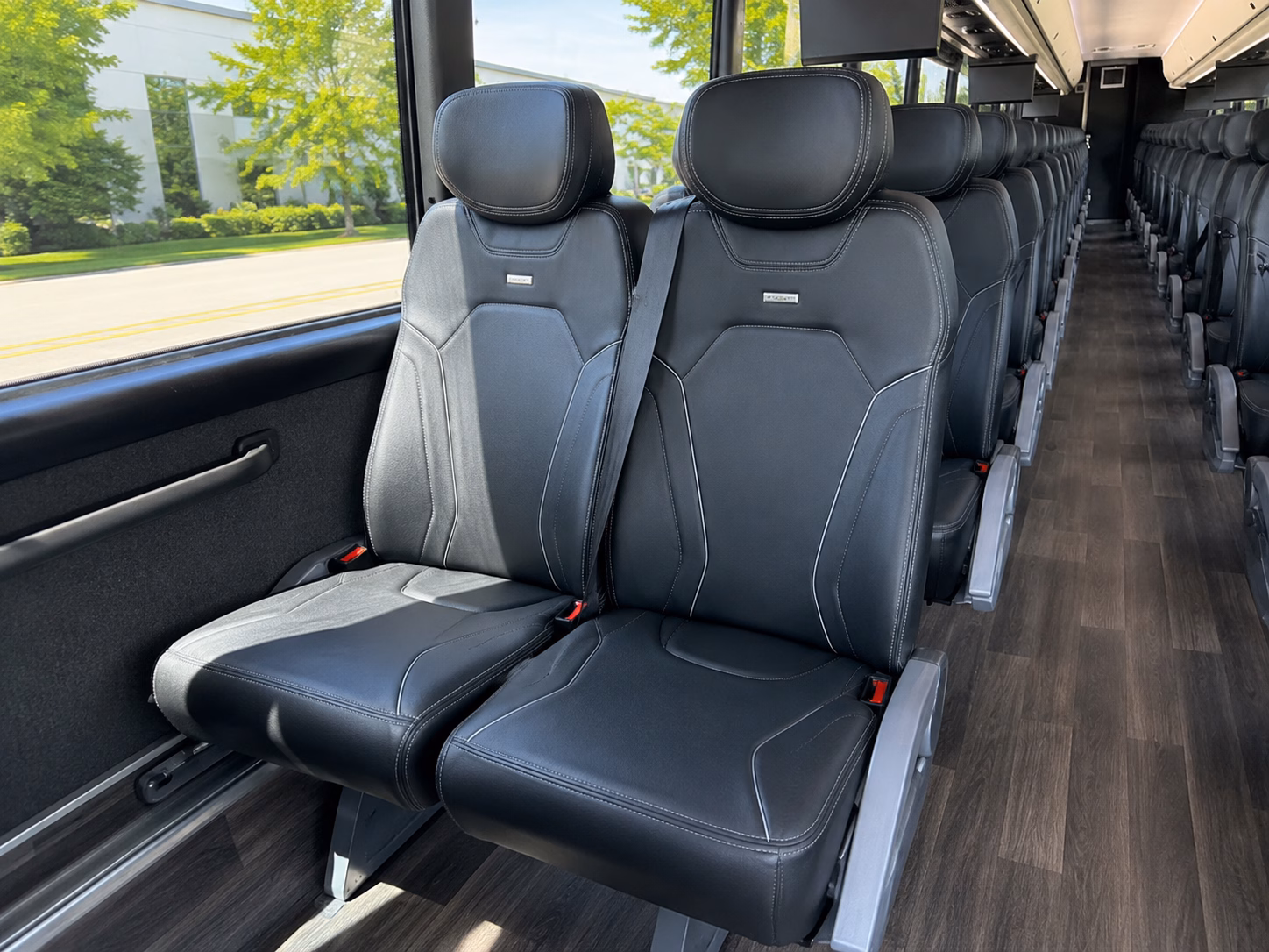 charter buses for bedford village inn wedding weekends