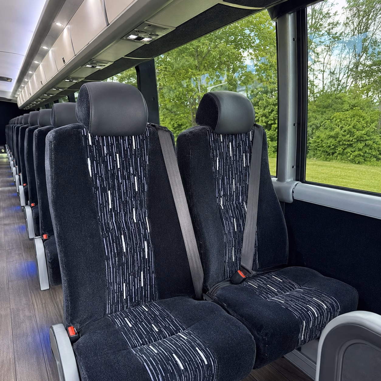 how the type of bus changes the price in manchester new hampshire