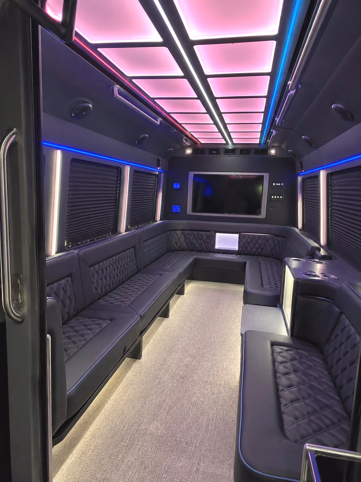 manchester anniversary party bus rental