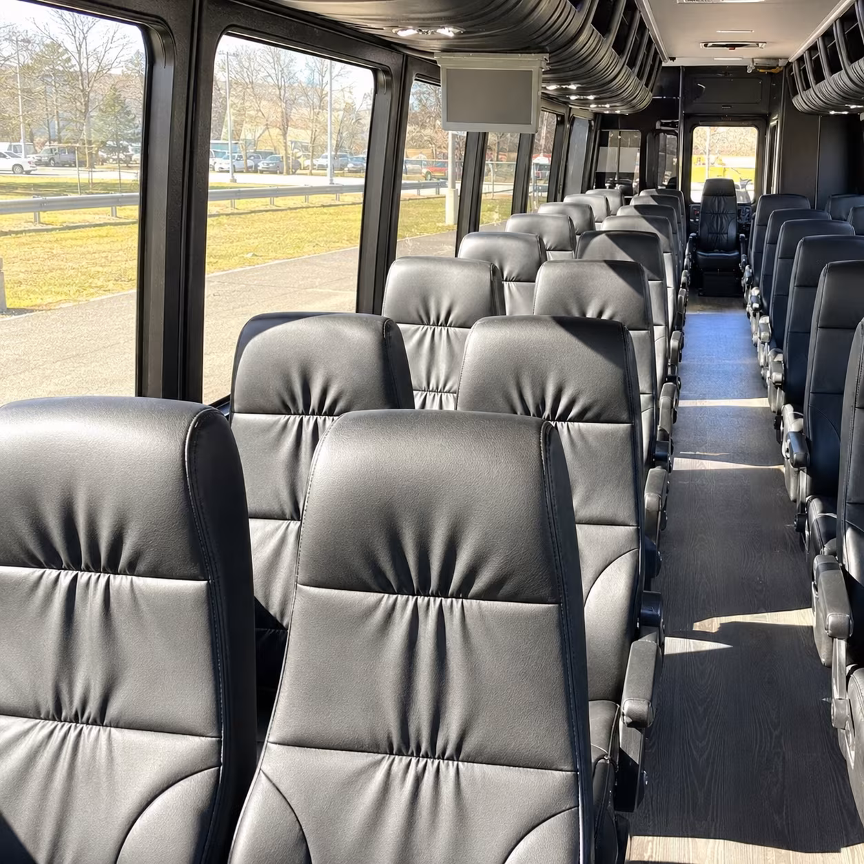 manchester corporate event transportation onboard seating