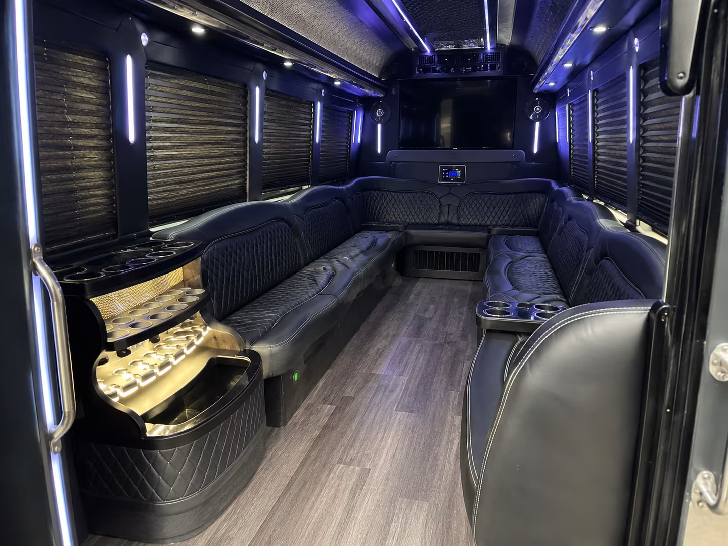 manchester holiday party bus rental