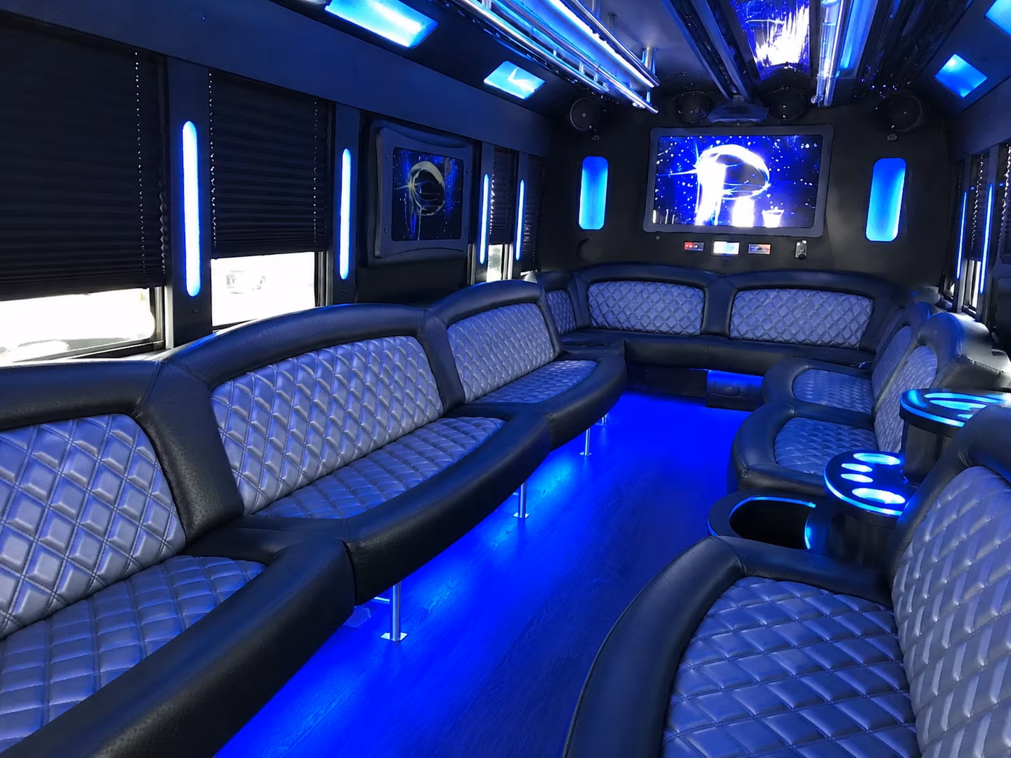 manchester sporting event party bus rental