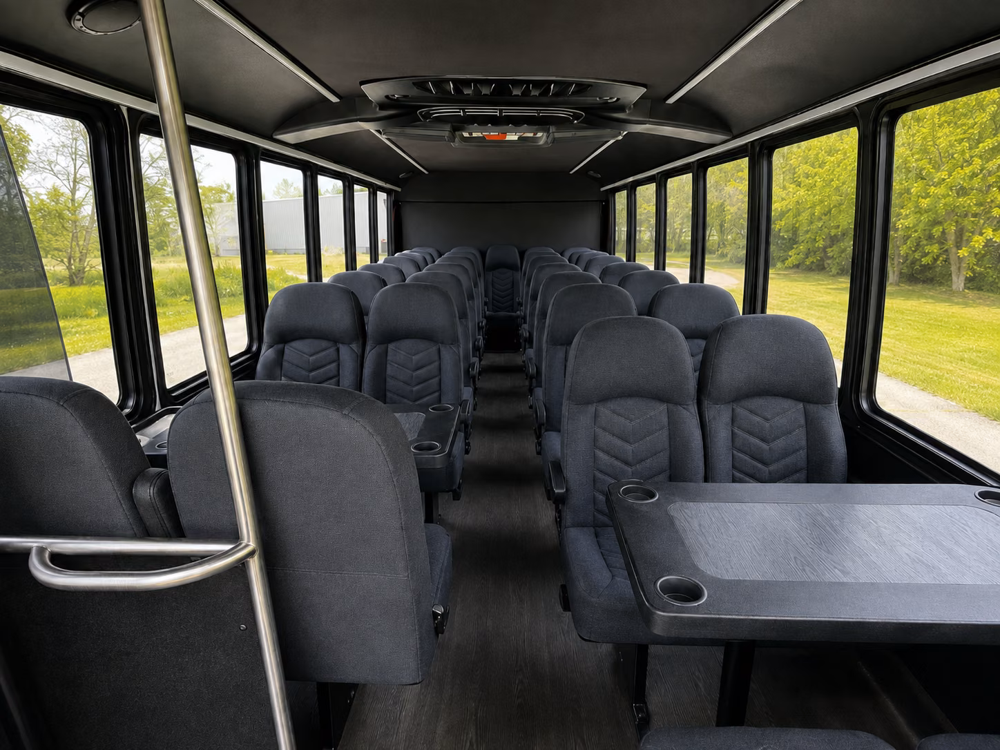 manchester sporting event transportation onboard seating