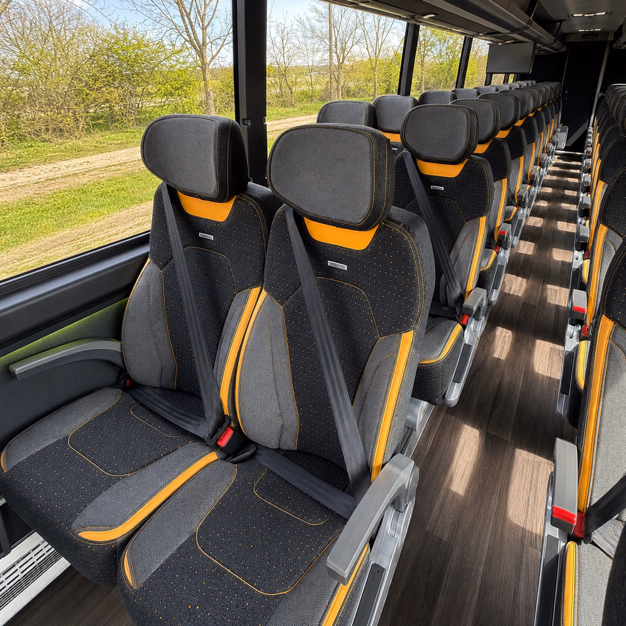 manchester wine tour brewery transportation onboard seating